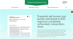 Desktop Screenshot of endocrinescience.org